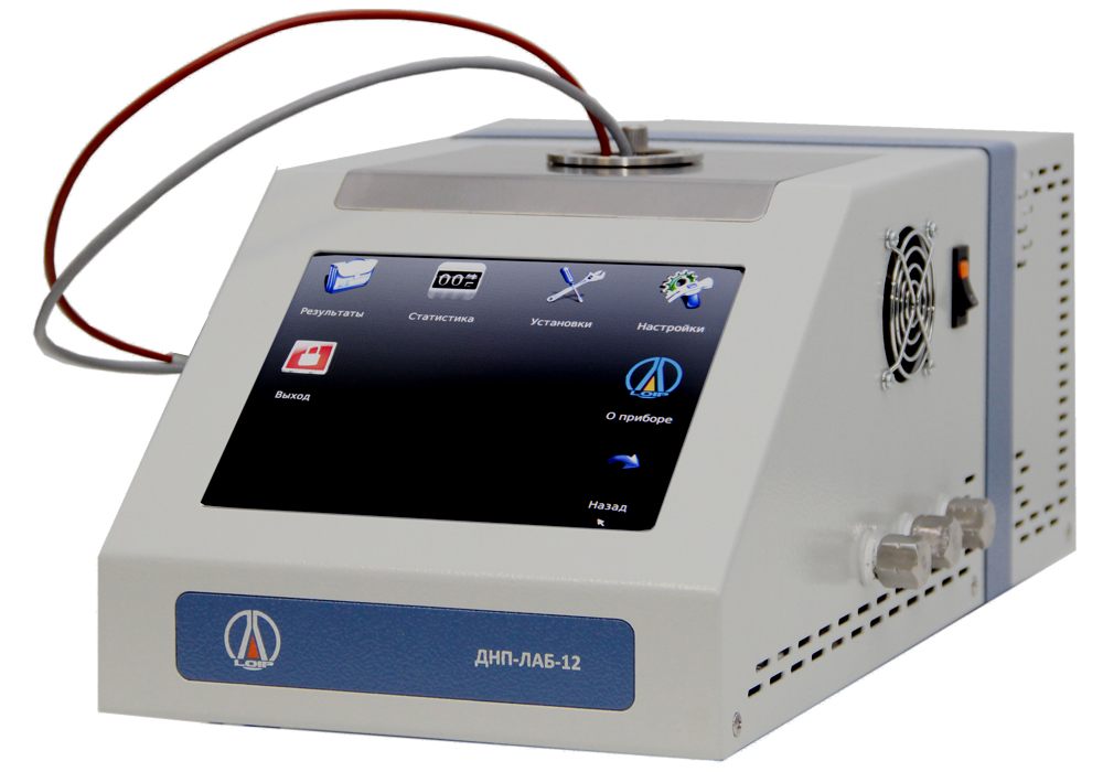 Автоматический аппарат для анализа давления насыщенных паров жидких нефтепродуктов ЛОИП ДНП-ЛАБ-12