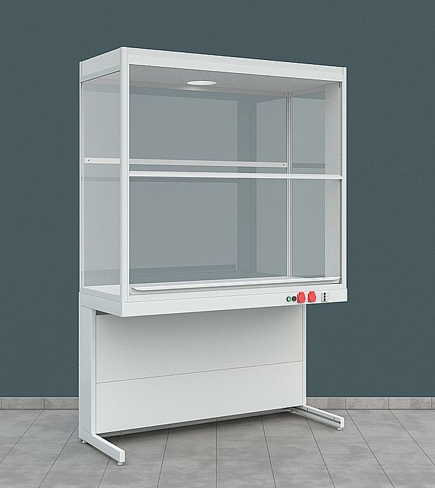 Шкаф вытяжной демонстрационный Simple Pro ЛК-1500 ШВ-У