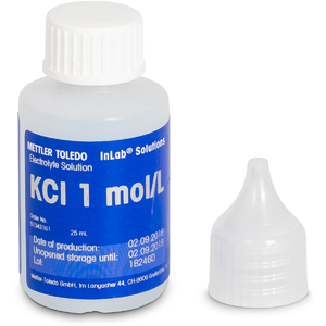 рН-метр METTLER TOLEDO Electrolyte KCl 1M 25 mL Bottle