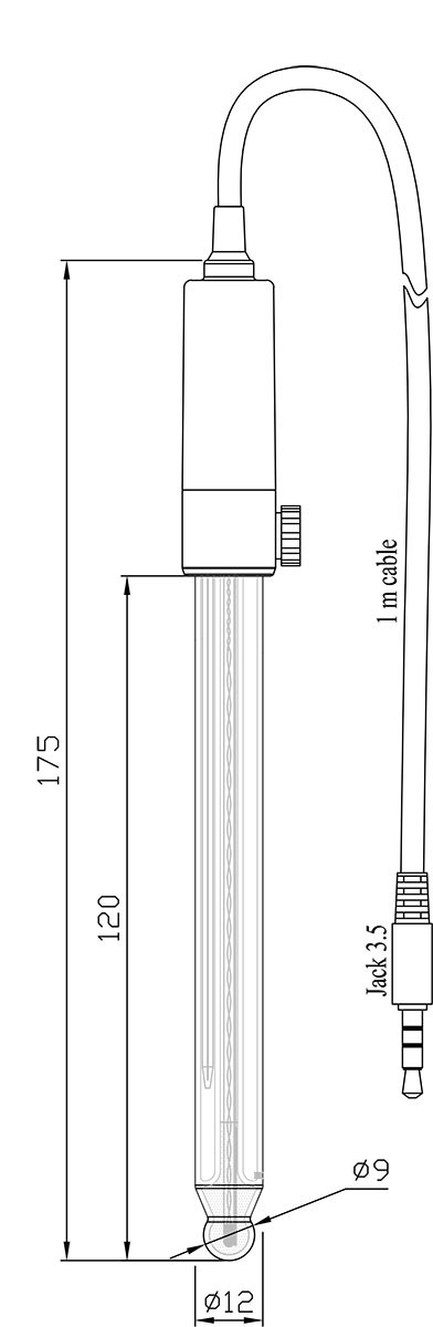 pН-электрод для Edge HANNA Instruments HI11310