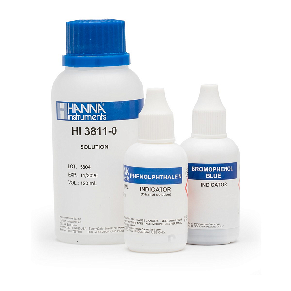 Набор реактивов к набору HI3811 (определение щелочности) HANNA Instruments HI3811-100