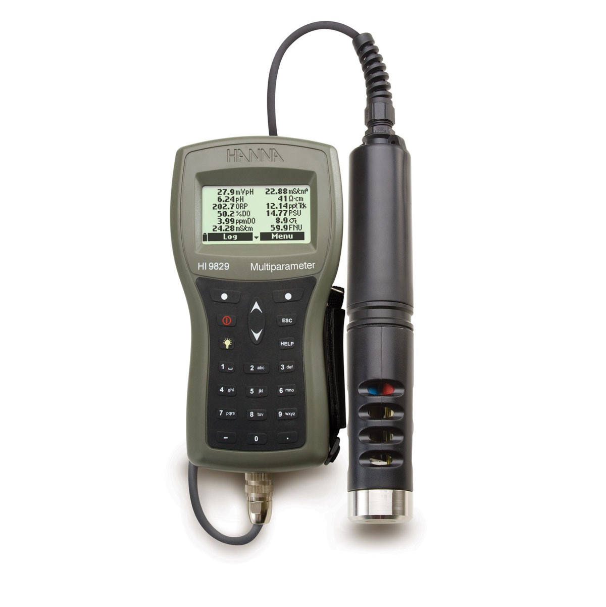 Портативный многопараметровый анализатор воды HANNA Instruments HI9829-13042